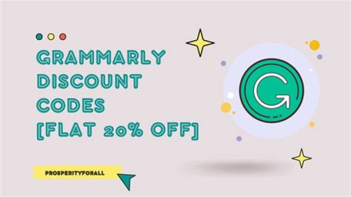 20% Off | Grammarly active coupon codes for December 2023
