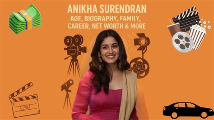 Anikha Surendran Biography, Career, and Net Worth