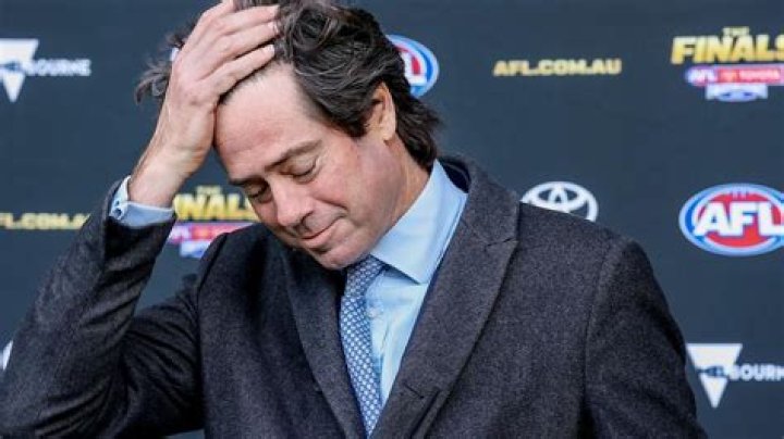Gillon McLachlan quits as AFL CEO, chokes up at press conference