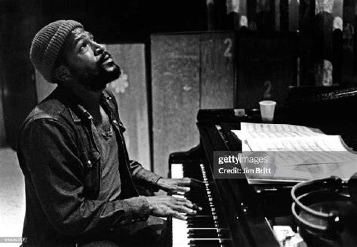 Soul singer and songwriter Marvin Gaye at Golden West Studios in 1973 in Los Angeles, California. | Source: Getty Images